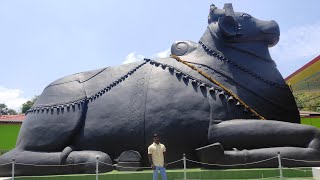 உலகின் மிகப்பெரிய நந்தி சிலை கோயம்புத்தூரில் | 31அடி உயரம் |worlds Largest Nandhi Statue #coimbatore