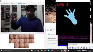 Depth-based Hand Pose Recognizer using Learning Vector Quantization (LVQ)