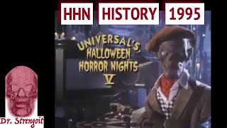 HHN History: 1995 The World's Biggest Halloween Party(part 1) + HHN commercials