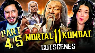 MORTAL KOMBAT 11 Ultimate Full Cutscenes ( Part 4 ) REACTION! | MK11