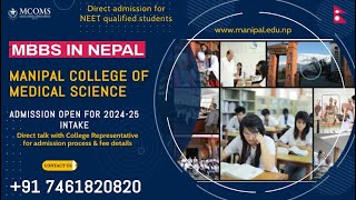 Manipal College of Medical Sciences, Pokhara, Nepal, Study MBBS in Nepal 2024