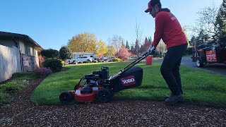 calando la Toro de 30 pulgas. consejos tips de jardinería landscaping