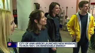 Ann Arbor aims to have 100% of city's municipal government powered by renewable energy in 2035