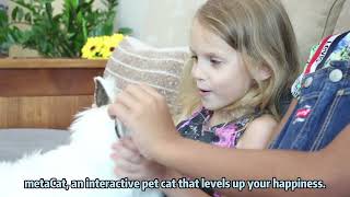 MetaCat Robotic Cat Companion for Seniors, PTSD, Anxiety and Autism | Robot Pets | MindCare Store