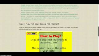Web Quest Overview