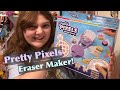 Pretty Pixels Eraser Maker Deluxe Set from Bandai - Unboxing & Review - How To Make Your Own Eraser!