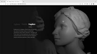 PROJECT + SOURCE CODE Threejs Three Graces Design Concept