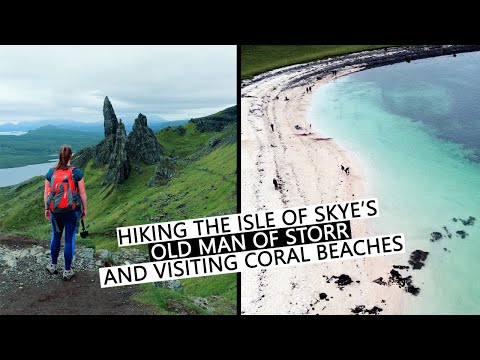 Old Man of Storr Coral Beaches Hikes on the Isle of Skye Scotland