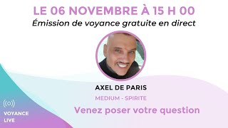 Live Voyance avec Axel de Paris