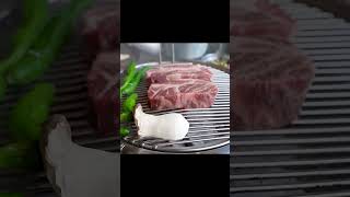 korean street food / Grilling Spain Iberico Pork Neck #shorts