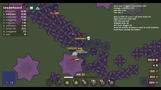 MooMoo.io : RV4 Script Gameplay RV4 Vs Bots