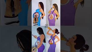 4 Deep meaning  about pregnancy time. #rifanaartandcraft #youtubeshorts #short #