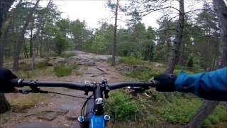 2017 mtb kalliopoluilla Leppävaarassa 1.7.2017