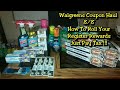 Walgreens Coupon Haul 8/8.  How To Roll Your RR. Just Pay Tax !!