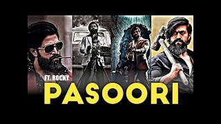 Rocky bhai X passori  / passori ft. Rocky bhai / WASIF edits  / 🔥Rocky Bhai  passori edit