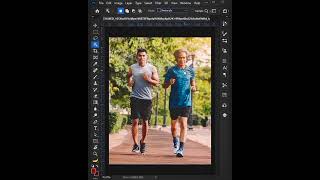 Remove object in Photoshop. #shorts #photoshoptutorial #photoediting