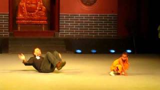 Kevin Geiger Performing At Shaolin Temple