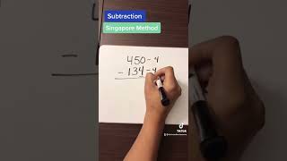 Subtraction (Singapore Method) #mathlesson #teachersofyoutube #subtraction #math #singaporemethod
