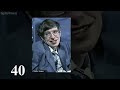 stephen hawking transformation from 1 to 76 years old