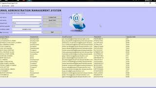 JAVA Email Application - My Project 3 (presentation)