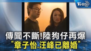 傳聞不斷!陸狗仔再爆 「章子怡.汪峰已離婚」｜TVBS新聞 @TVBSNEWS02