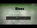 medium slow blues backing track in a major 65 bpm