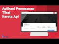 Contoh Aplikasi Pemesanan Tiket Kereta Api berbasis Web