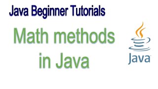 Math Methods in Java
