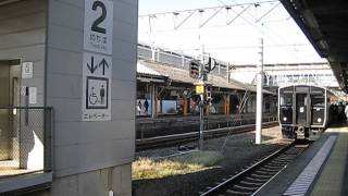 20121020撮影817系+815系4両臨時八代行熊本発車