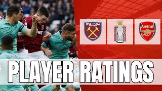 Arsenal Player Ratings - This Result Has Really Annoyed Me!