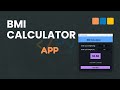 How to Build a BMI Calculator in Python | Python Tkinter GUI Project for Beginners