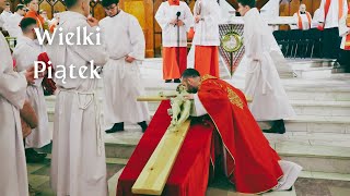 Liturgia Wielkiego Piątku w kościele p.w. św. Antoniego 7.04.2023 nagranie Edward Hajduk FiLMED