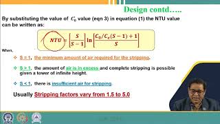 Lecture 12: Gas Transfer and Air Stripping (Ammonia Removal)