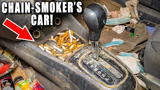 Cleaning a Chain-Smoker's 