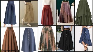 Fashionable Skirt Design 2024 | Skirt 2024 | Long Skirt Outfit Ideas | Casual Skirt Outfit