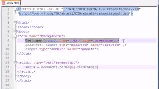 Beginner JavaScript Tutorial 39 Accessing Form Elements
