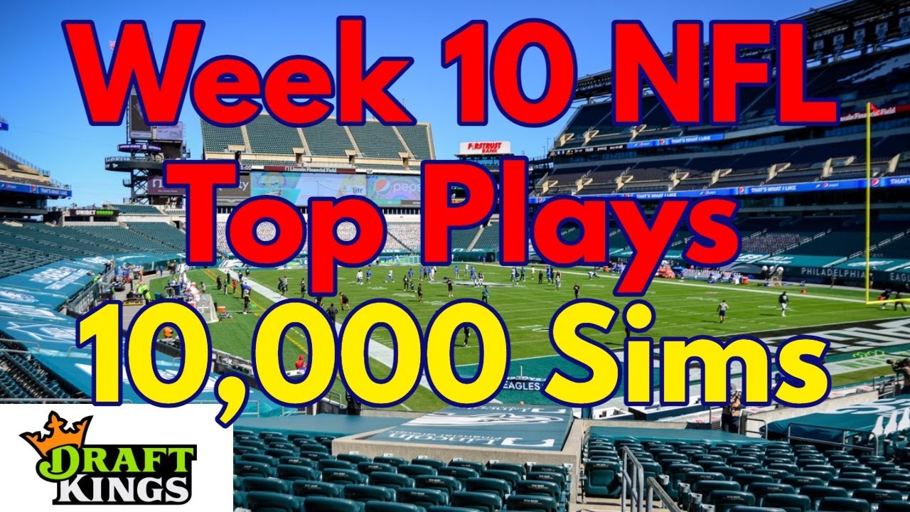 Top NFL DFS Plays Week 10 Based On 10 000 Simulations In Excel ...