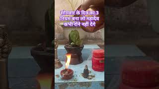 सोमवार का तीन नियम कल से ही शुरू करो #pradeepmishra #shivpuran #mahadev #shorts #trending #shiv