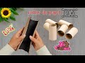 ¡Increíble! con 2 rollos de papel higiénico hice geniales ideas de reciclaje ❤️.