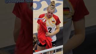 Hanna Orthmann German volleyball spiker Deutschland 🇩🇪 2023 vnl