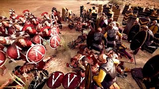 300 Spartans vs 3000 Persians Rome 2 Total War
