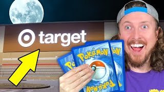 LATE NIGHT POKEMON CARDS CHALLENGE AT TARGET! (opening)