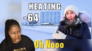 American Reacts|  How We Heat Our Apartment In The Coldest Town On Earth | Yakutsk, Siberia