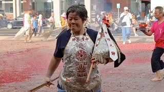 中壇元帥/太子女乩/黑面太子/參禮-新營太子宮進香團（凌凰宮）