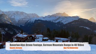 Zugspitze | Bavarian Alps | German Mountain Range Drone Video - Ajay The Globetrotter