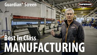 Guardian® Horizontal Screen: Best in Class Manufacturing Practices
