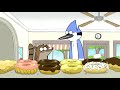 Regular Show - Mordecai And Rigby Buy Doughnuts For The Park Workers