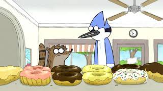 Regular Show - Mordecai And Rigby Buy Doughnuts For The Park Workers
