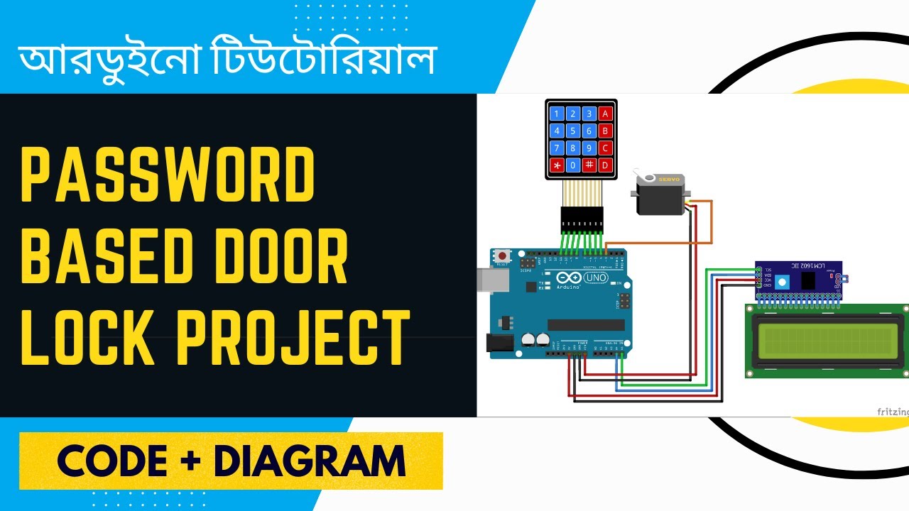 নিজেই তৈরী করুন পাসওয়ার্ড বেইজড ডোর লোক সিস্টেম | Password Based Door ...