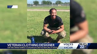 Transitioning out of the military and into fashion design; Army Captain starts business